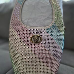 Multicolor Rhinestone Embellished Women's Bag